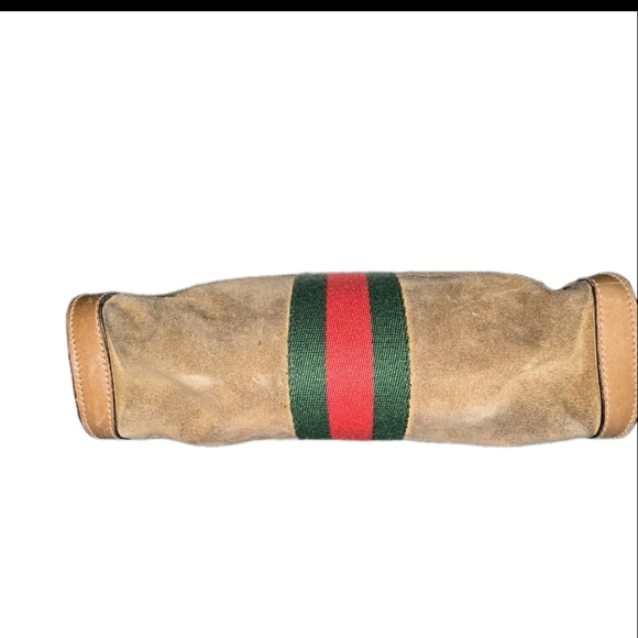 Gucci Sherry Line Suede Clutch - Picture 4 of 8